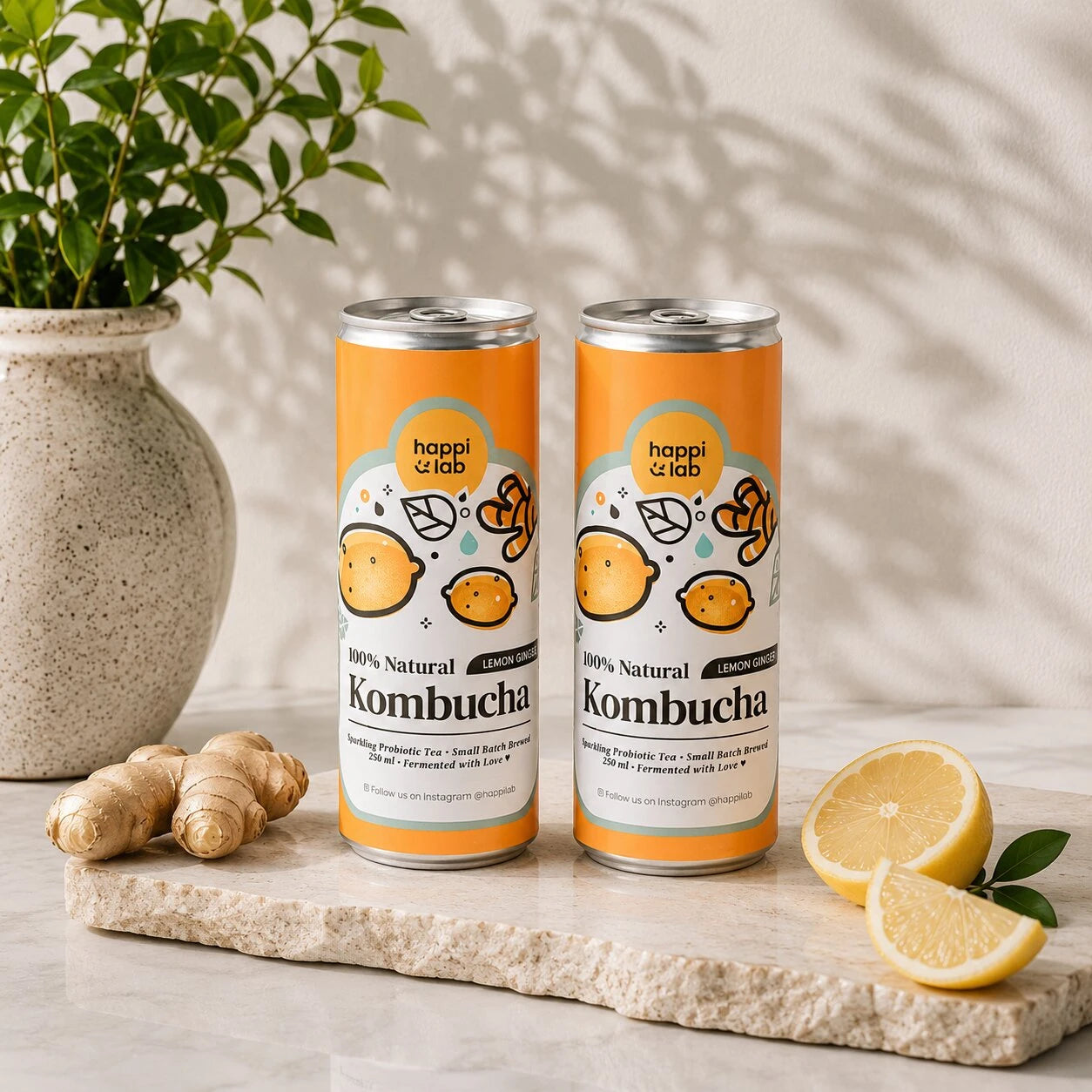 Happi Canned Kombucha