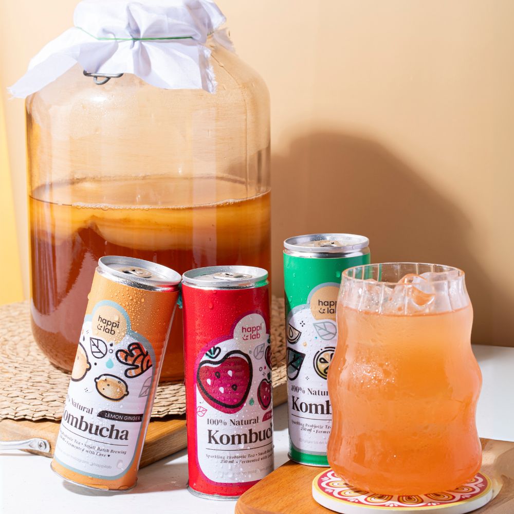 Happi Can Kombucha 250ml