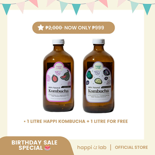 Birthday Sale Special B1T1 Kombucha 1 Litre